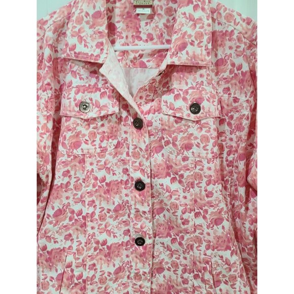 Tudor Court Pink Flower Jacket - Picture 8 of 12